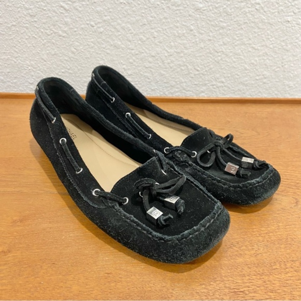 Michael Kors Suede Leather Driving Loafer Flats Women’s Size 8